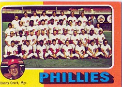 1975 Topps Baseball Cards      046      Philadelphia Phillies CL/Danny Ozark